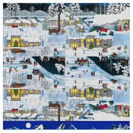 Black Butte Ranch jul Fabric Tyg