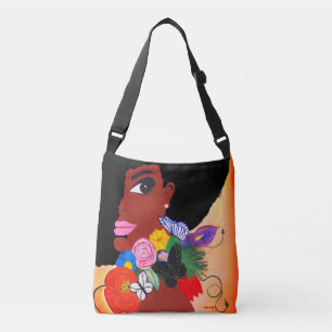 Black Butterfly - Crossbody Bag Axelväska