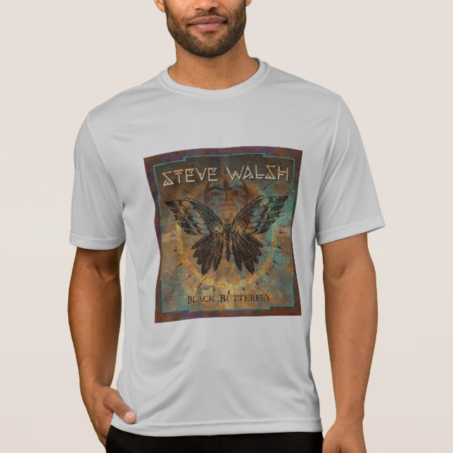 Black Butterfly Manar Adidas ClimaLite® T-Shirt (Framsida)