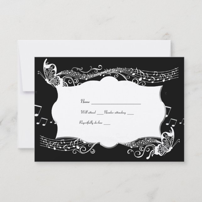 Black Butterfly Music Fidelity osa Kort (Framsida)