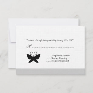 Black Butterfly Osa Kort