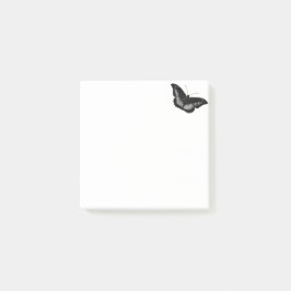 Black Butterfly Post-it® Notes Post-it Block