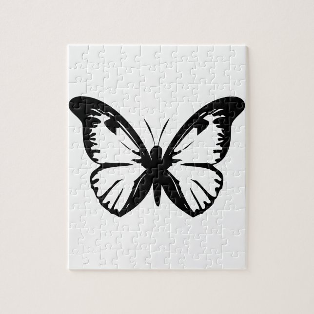 Black Butterfly Pussel (Vertikal)