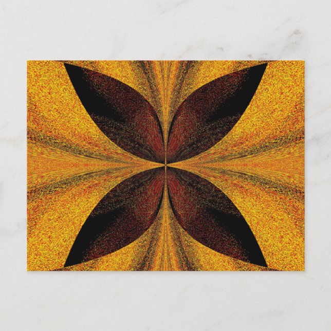 Black Butterfly Vykort (Framsida)