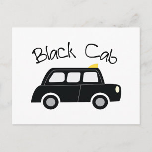 Black Cab Vykort
