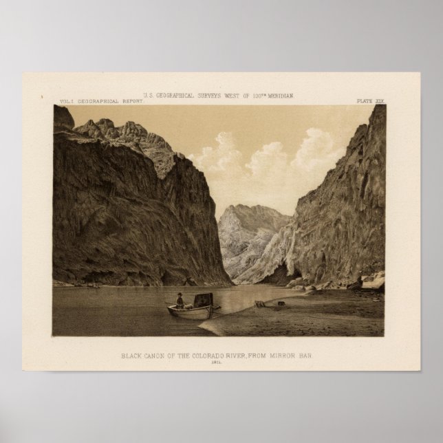 Black Canon, Colorado River 2 Poster (Framsidan)