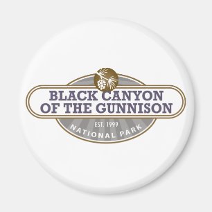 Black Canyon Gunnison nationalpark Magnet