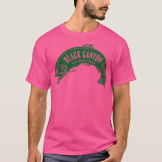 Black Canyon National Park Fish Grönt T Shirt