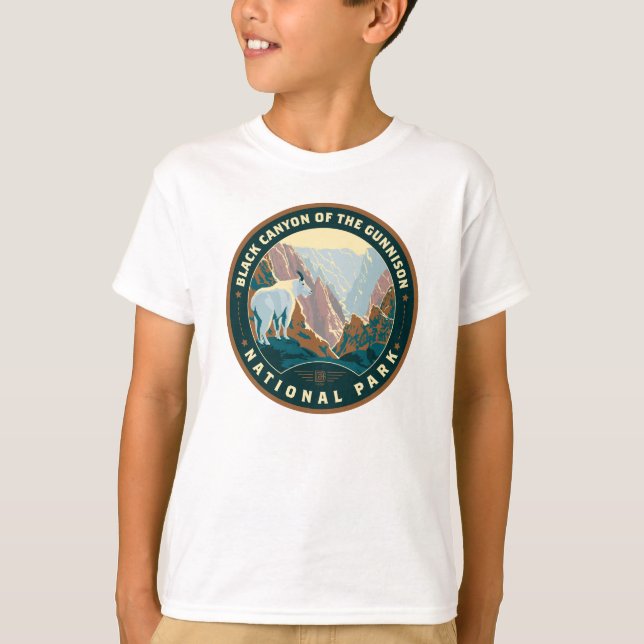 Black Canyon National Park T Shirt (Framsida)