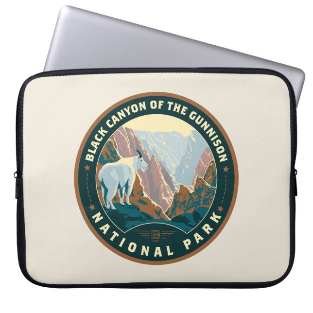 Black Canyon nationalpark Laptop Fodral (Framsidan)
