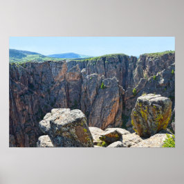 Black Canyon of the Gunnison View, Colorado på sve Poster