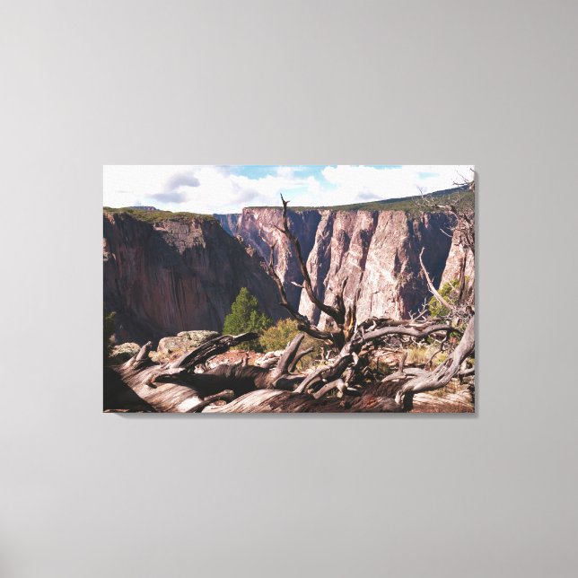 Black Canyon the Gunnison Canvastryck (Framsida)