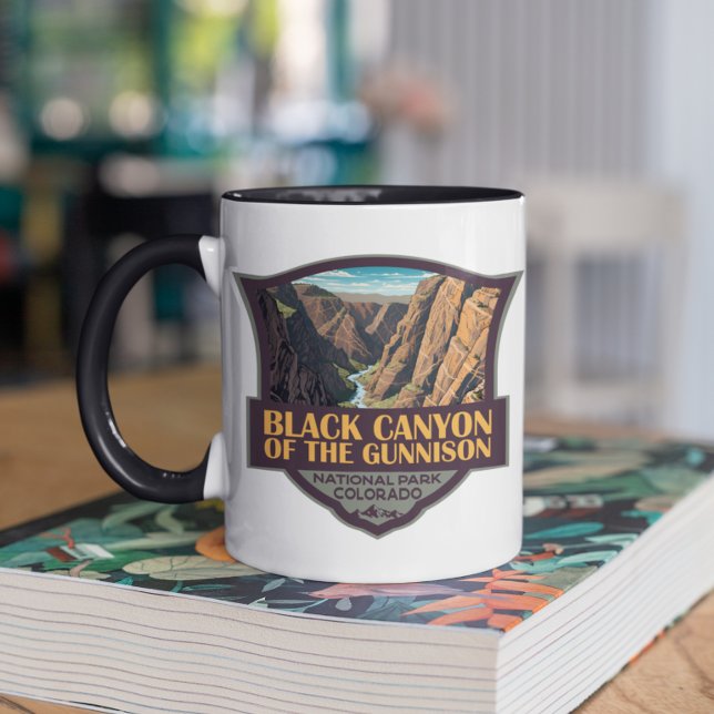 Black Canyon the Gunnison National Park Art Mugg (Skapare uppladdad)