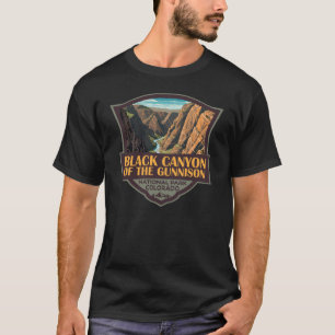 Black Canyon the Gunnison National Park Art T Shirt