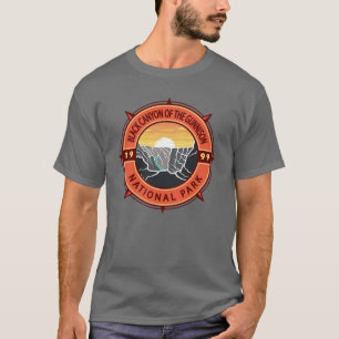 Black Canyon the Gunnison National Park Compass T Shirt