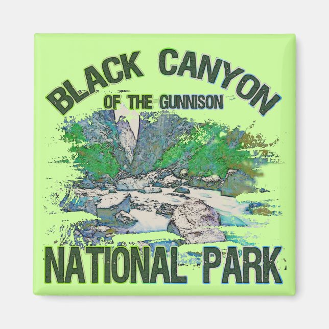 Black Canyon the Gunnison National Park Magnet (Framsidan)