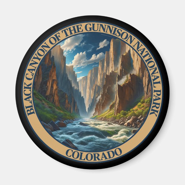 Black Canyon the Gunnison National Park Magnet (Framsidan)