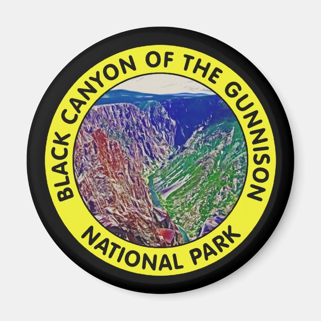 Black Canyon the Gunnison National Park Magnet (Framsidan)