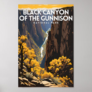 Black Canyon the Gunnison National Park Poster