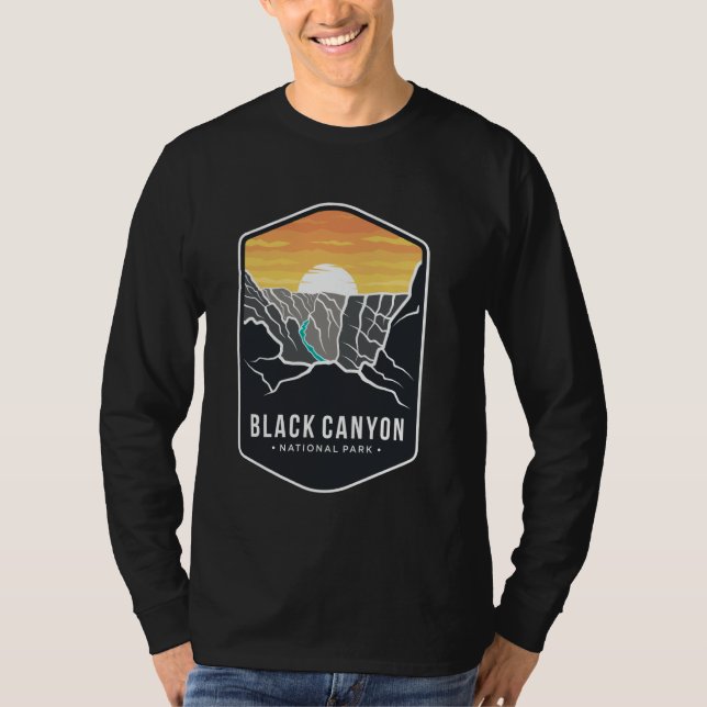 Black Canyon the Gunnison National Park T Shirt (Framsida)