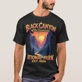 Black Canyon The Gunnison National Park Vandring T Shirt