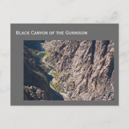 Black Canyon the Gunnison National Park Vykort