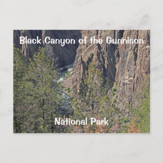 Black Canyon the Gunnison National Park Vykort