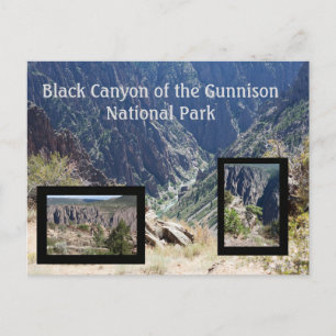 Black Canyon the Gunnison Travel Postcard Vykort