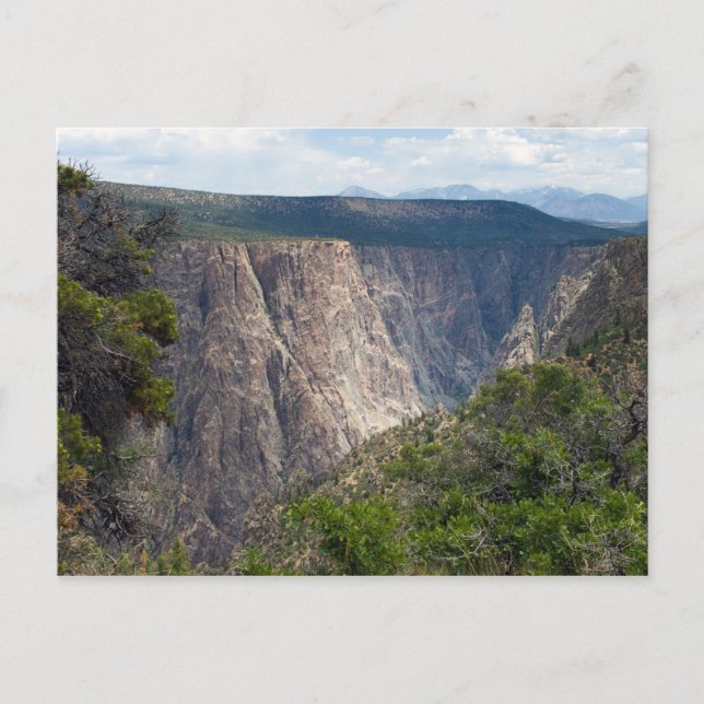 Black Canyon the Gunnison Vykort (Framsida)