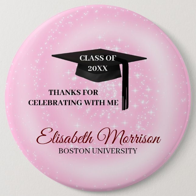 Black Cap på Rosa Knapp (Framsida)