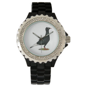 Black Cap Pigeon Armbandsur