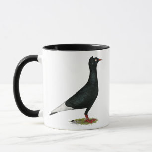 Black Cap Pigeon Mugg