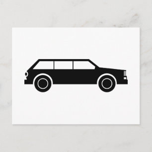 Black Car Vykort