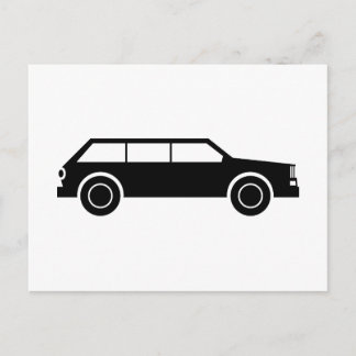 Black Car Vykort