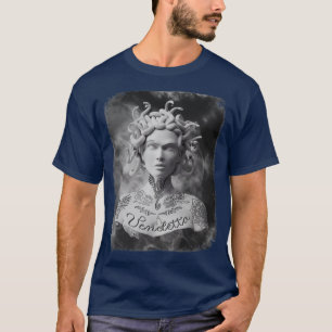 Bläck Carved Medusa T Shirt