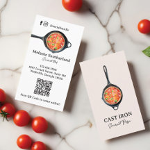 Black Cast Järn Skillet Pizza Catering & Delivery