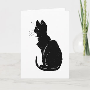 Black Cat, Alexandre Steinlen Kort