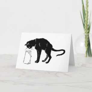 Black Cat, Alexandre Steinlen Kort