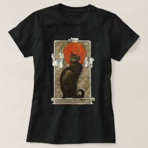 Black Cat, Alexandre Steinlen T Shirt