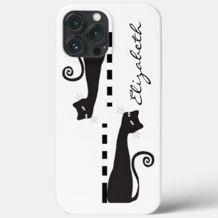 Black Cat Anpassningsbar Monogram