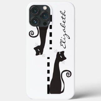 Black Cat Anpassningsbar Monogram