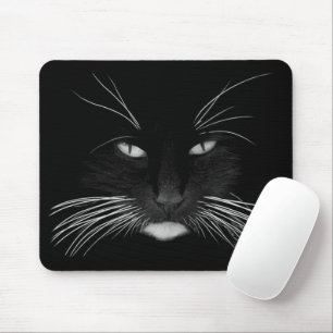 Black Cat Ansikte Musmatta