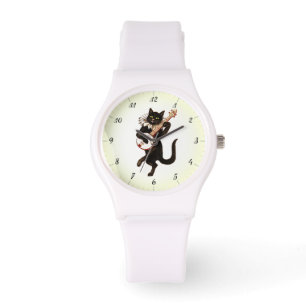 BLACK CAT BANJOS WATCH ARMBANDSUR