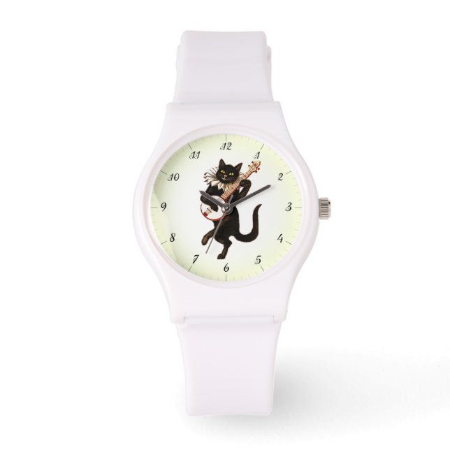 BLACK CAT BANJOS WATCH ARMBANDSUR (Framsida)