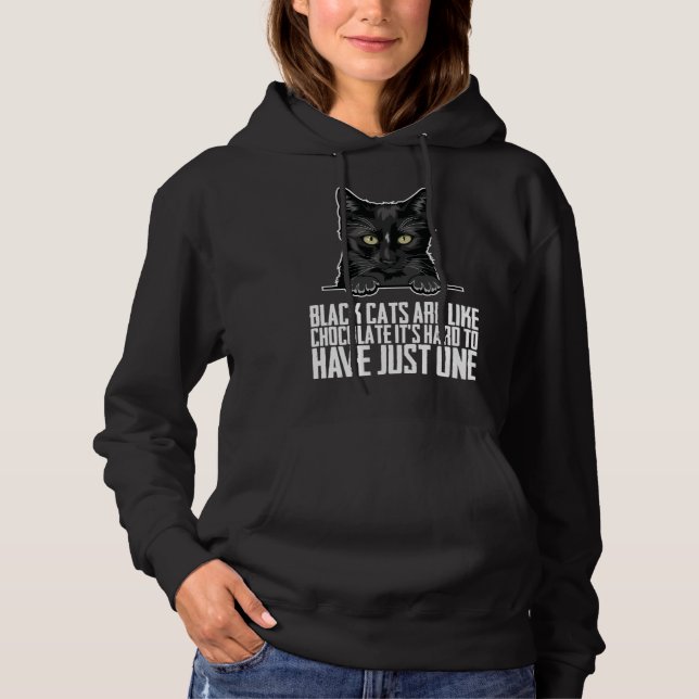 Black cat  Black cats  Black kitten T Shirt (Framsida)