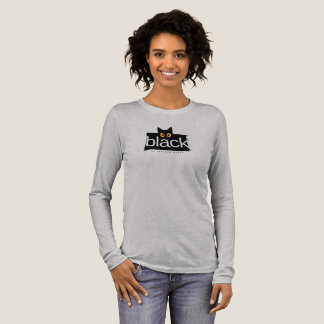 Black Cat 'Black is the New Black' Funny T-Shirt S