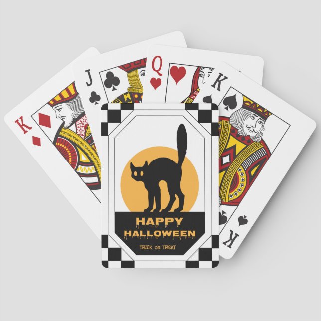 Black Cat Casinokort (Baksidan)