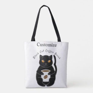 Black Cat Coffee Break Thunder_Cove Tygkasse