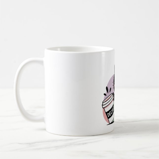 Black cat Coffee ( Decaff ) Kaffemugg (Vänster)