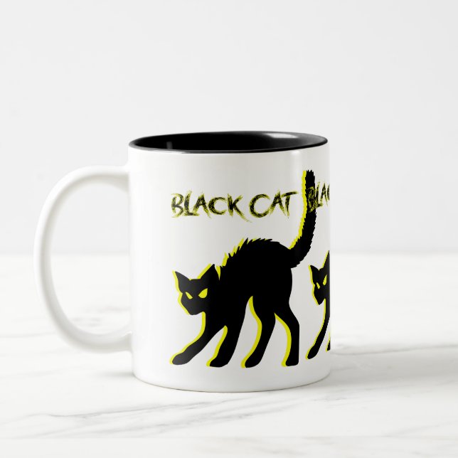 Black Cat Coffee Mugg (Vänster)